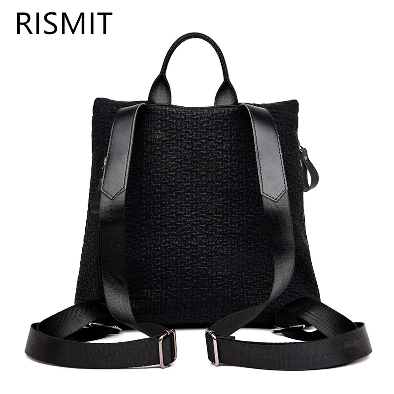 2019 Mochila Feminina Rismit женская модная сумка кожаный рюкзак высокого качества для