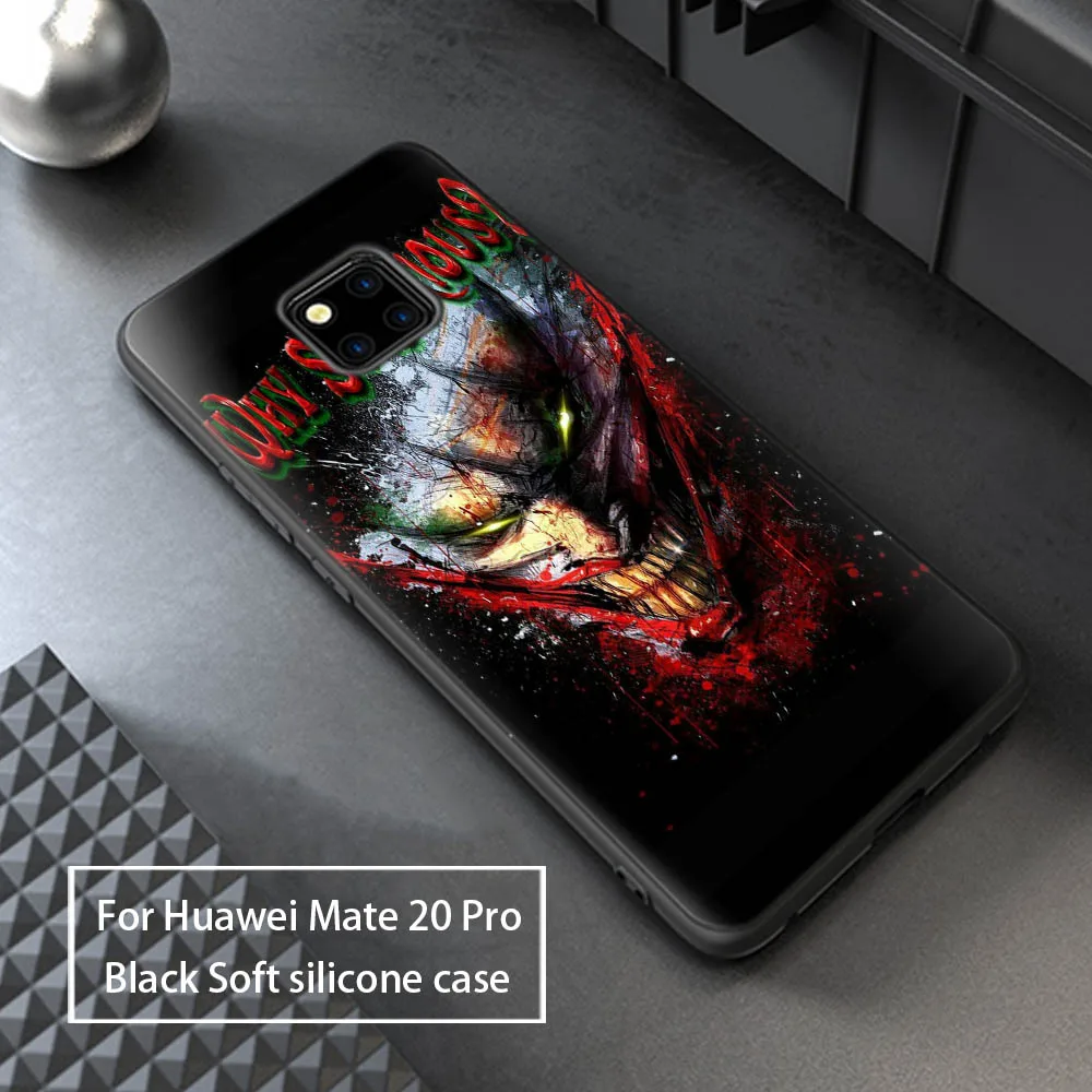 23 Мягкий Силиконовый ТПУ чехол joker для huawei mate 20 Pro Чехол Стиль чехол для huawei mate 20 Pro Чехол - Цвет: 23