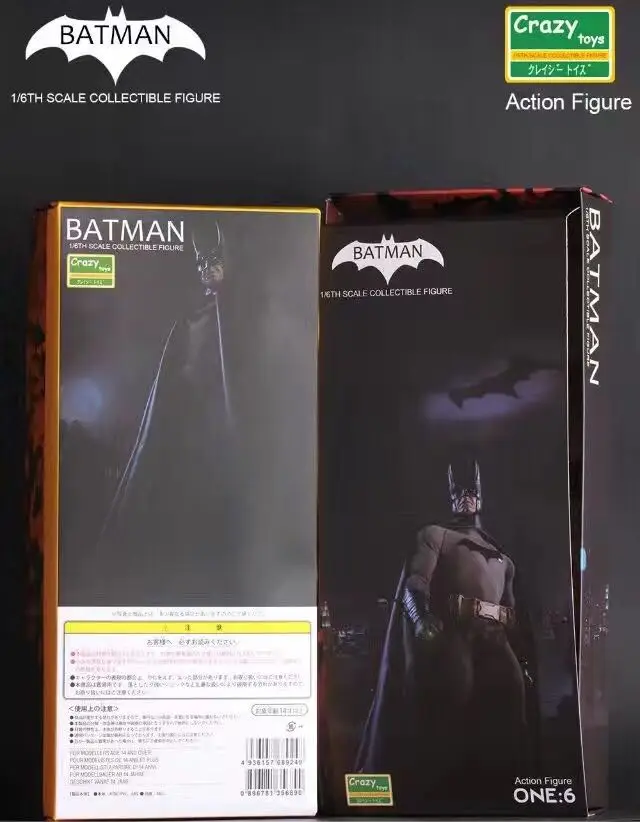 1:6 Crazy Toys DC Comic Classic Batman Burce Wayne 12 'Ƈ/6 ПВХ фигурка модель аниме коллекционный мод