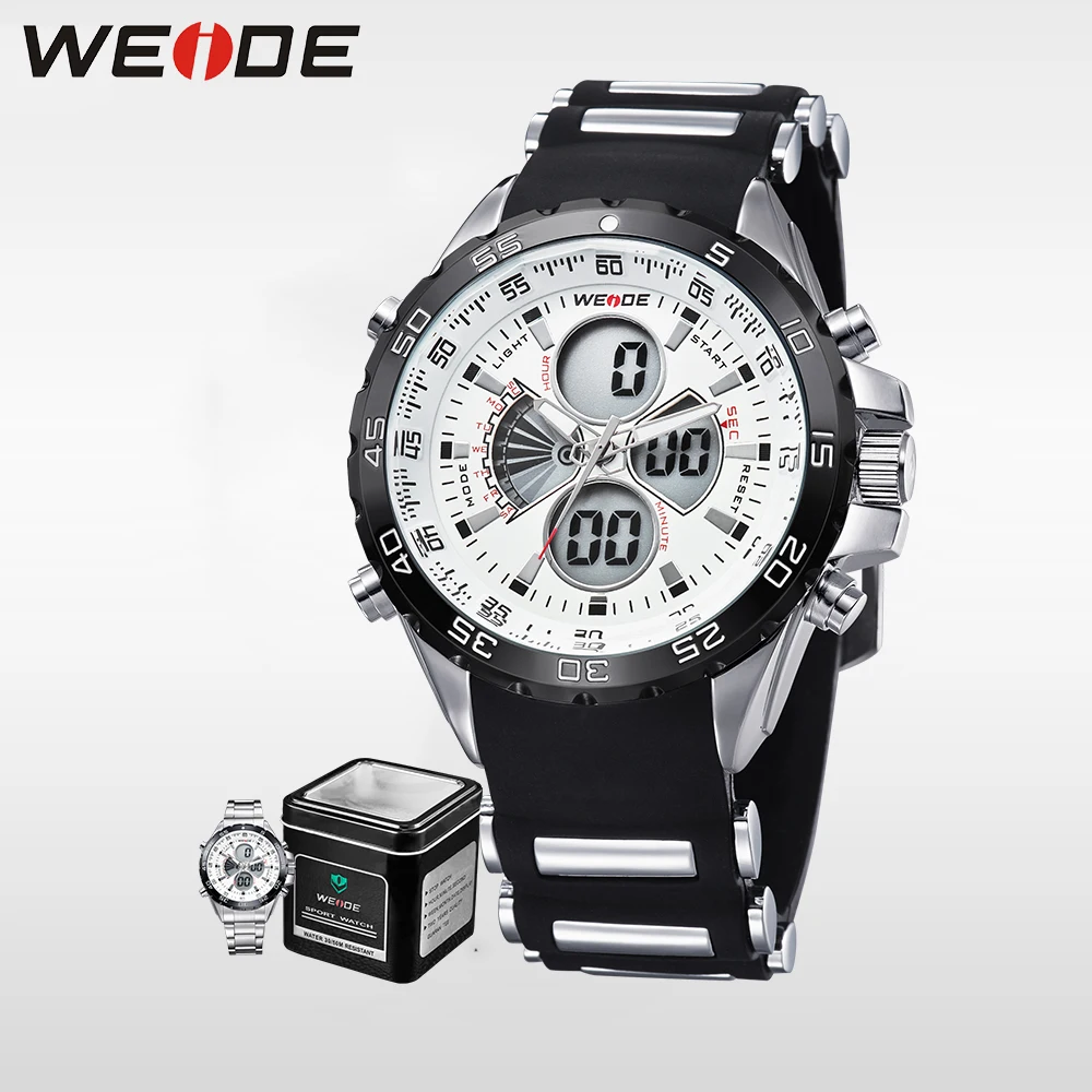 Weide оригинальные мужские часы спортивные кварцевые брендовые роскошные