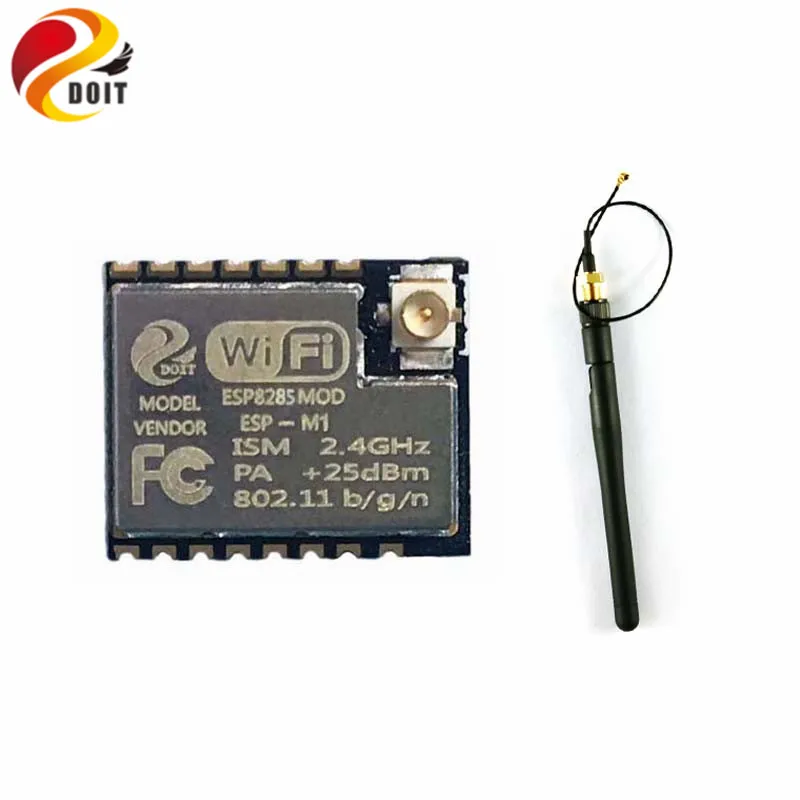 

ESP-M1 ESP8285 Wifi модуль Серийный порт ультрамаленькая Беспроводная передача с внешним интерфейсом антенны fcc ce rohs iot