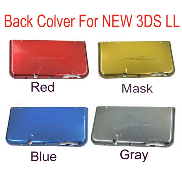 4 цвета задняя Батарея Крышка для Nintend Новый 3DS XL МР Корпус запасная крышка чехол