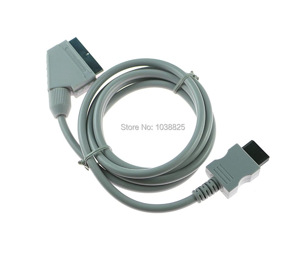 Новый реальный RGB кабель Scart свинцовый шнур для консоли Nintendo Wii PAL | Электроника