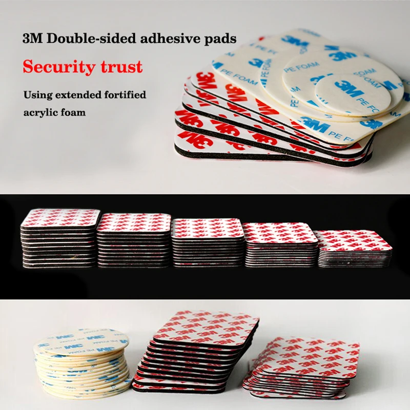 Прочная Двухсторонняя клейкая акриловая пенопластовая лента 3 м двухсторонняя