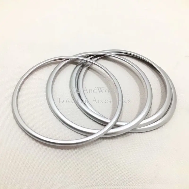 

Для Hyundai Kona/Encino/Kauai 2018 2019 дверной Динамик Звуковой гудок кольцо с блестками чехол музыкальный протектор Наклейка Автомобильные аксессуары