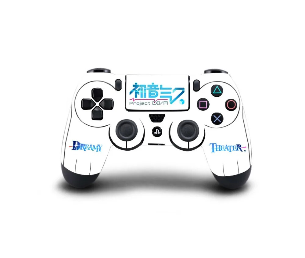 Хацунэ Мику PS4 виниловые наклейки в виде Фотообоев c переводными картинками для