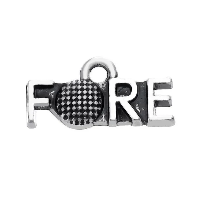 Металлический мяч для гольфа Fore слово Шарм|Шармы| |