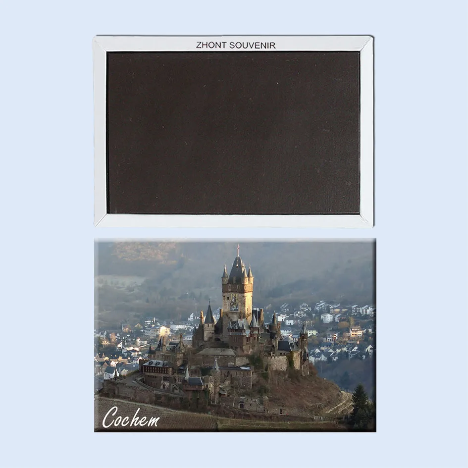 

Reichsburg Cochem Beautiful scenery 22402 Souvenirs of Worldwide Tourist; gift for friend. Home Furnishing decoration.Magnet.