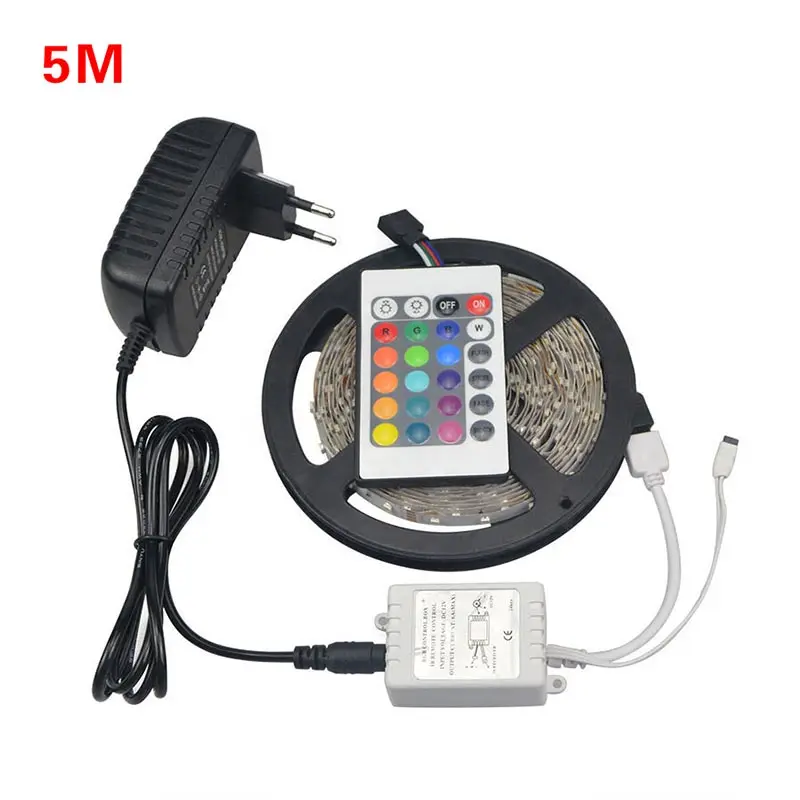 1 комплект 5 м или 10 2835 SMD RGB светодиодный ленточный светильник декоративная лента +