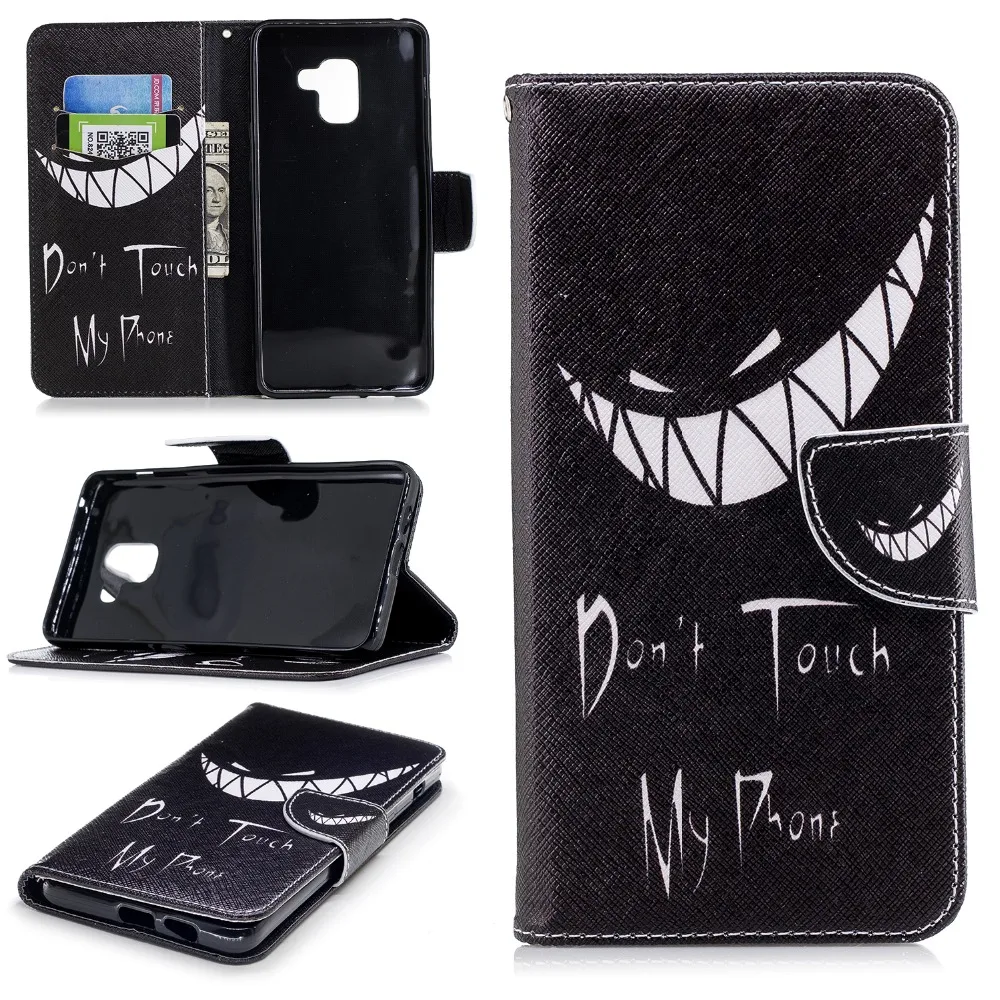 Бабочка Медведь перо чехол для Samsung Galaxy A8 + Plus 2018 A730F S9 J4 J6 A6 A7 A750 Funda Etui | Мобильные