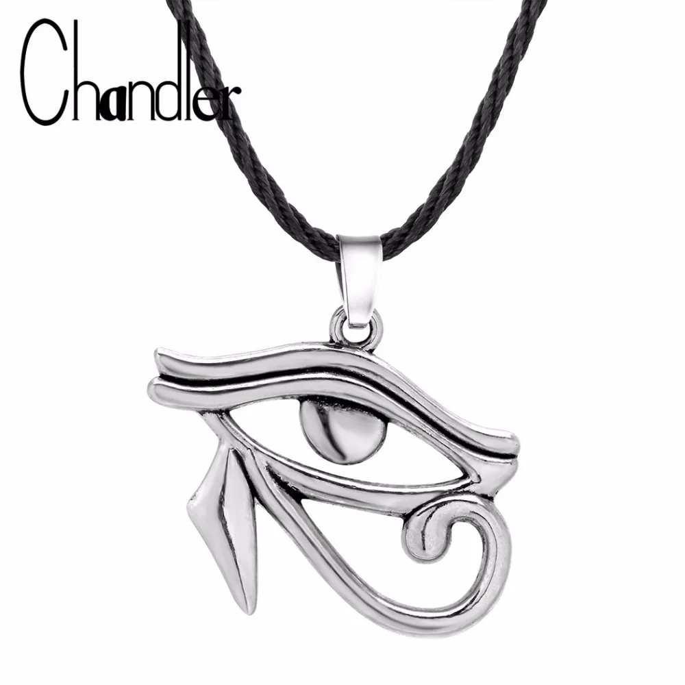 

Chandler Hot Ancient Egypt Series The Eye Of Horus Evil Eye Necklace & Pendant Amulet Retro Jewelry For Couples Boyfriend