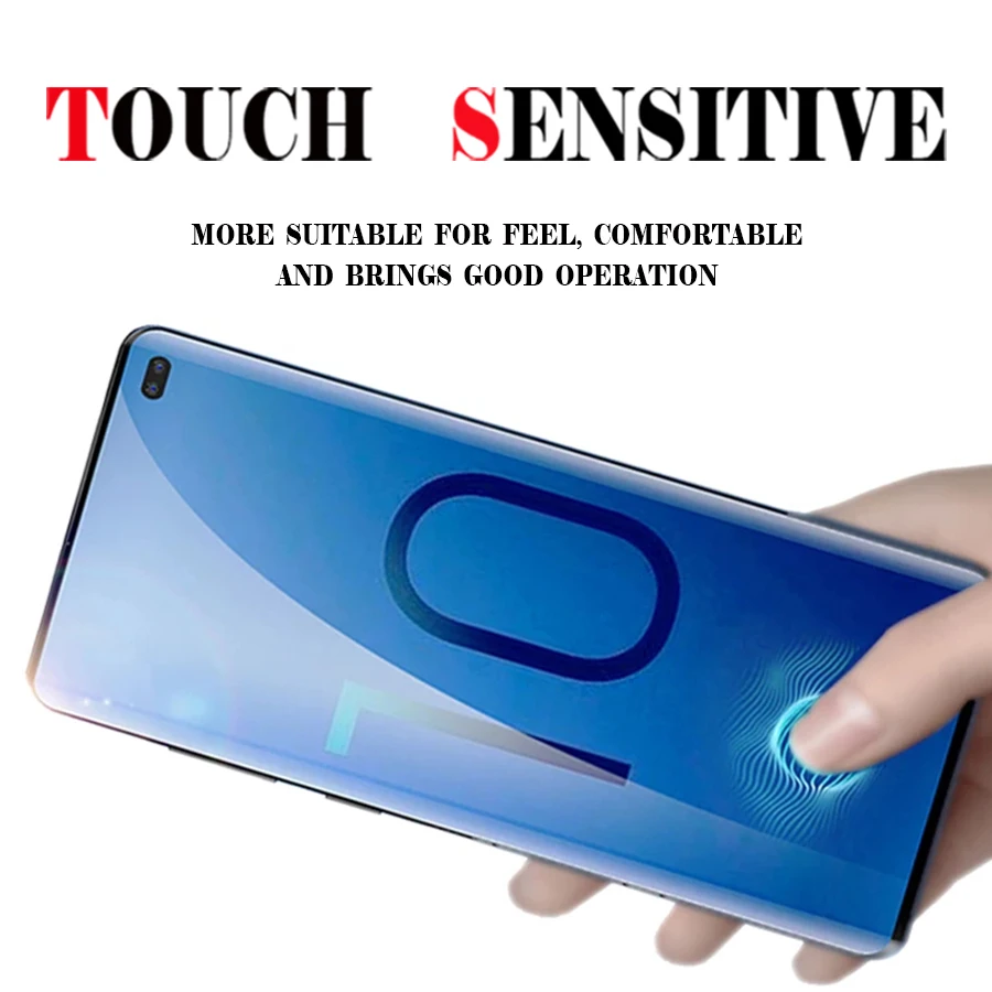 Закаленное защитное стекло для Samsung galaxy s10 s10e s9 plus 10 s 9s|Защитные стёкла и плёнки