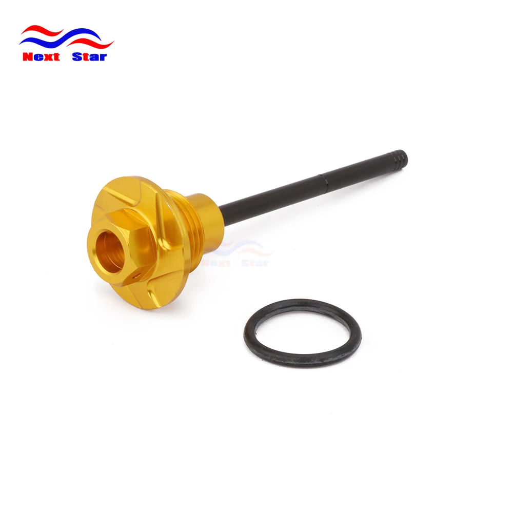 Картридж масляный для мотоцикла CNC Dip Stick Kawasaki Suzuki DVX400 04-08 KFX400 2003-2006 Quadsport Z400 LTZ400