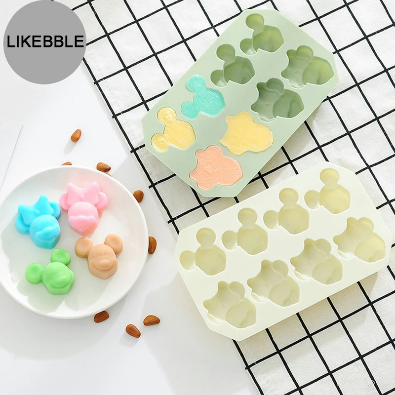 Cartoon Silicone Cake Mold Dessert Baking Tools Non-stick Jelly&ampCandy Handmade Soap 3D Decoration | Дом и сад