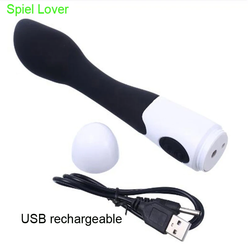 Фаллоимитатор G spot вибратор палочка Стимулятор клитора силиконовый 30 скоростей