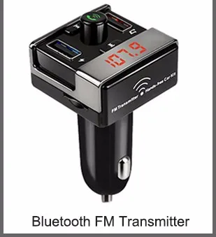 JINSERTA Bluetooth 5,0 Fm передатчик автомобильный комплект громкой связи беспроводной Авто MP3 плеер Быстрая зарядка QC3.0 USB зарядное устройство радио модулятор