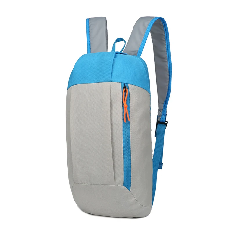 Gray Blue 9 цветов, 10л, рюкзак для путешествий, ультралегкий, для спорта на открытом воздухе, рюкзак для мужчин и женщин, детские сумки для бега, портативные сумки для скалолазания - Цвет: Gray Blue