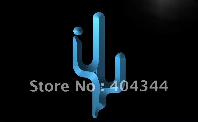

LK090- Cactus Western Bar Pub Club NEW LED Neon Light Sign home decor crafts