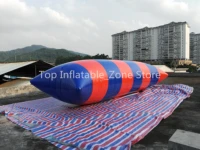 Free Shipping 5x2m 09mm PVC Inflatable Jumping Blob Inflatable Water Blob Bouncing Bag For Sale