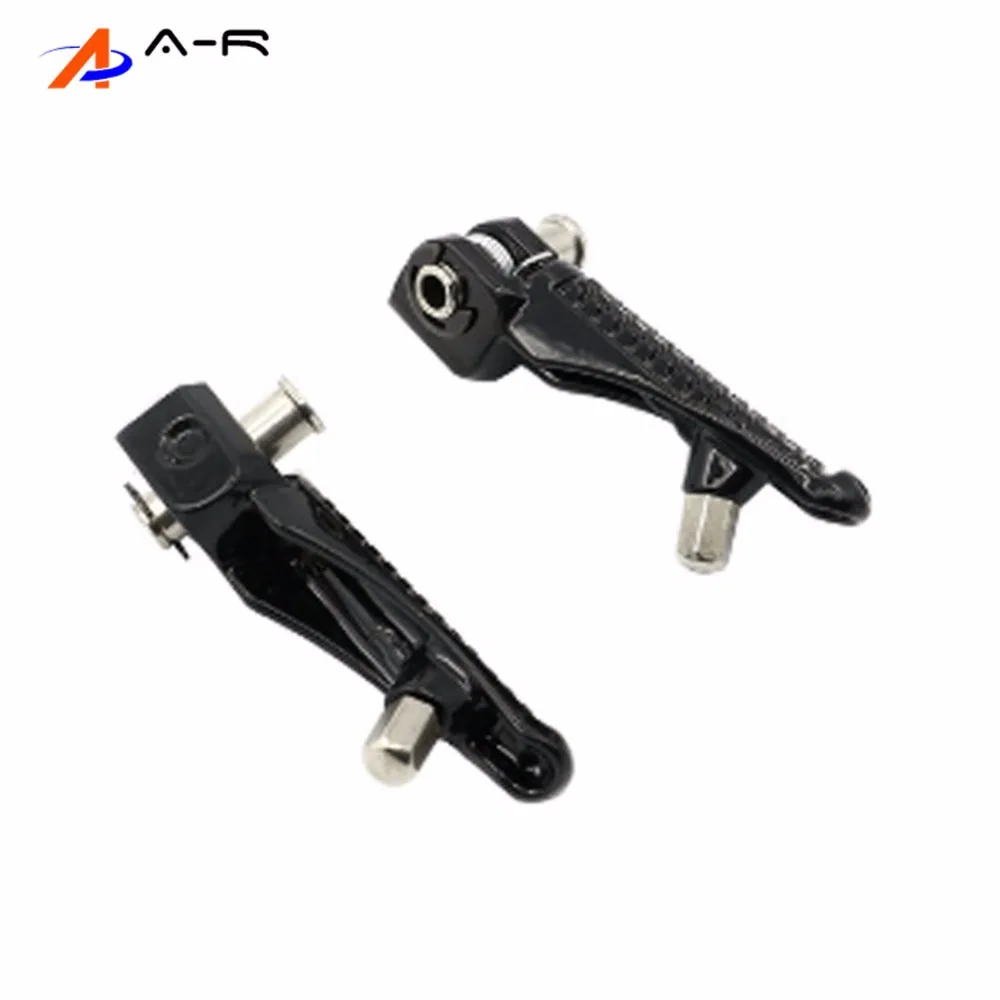 Передняя подножка подножки для Kawasaki Ninja ZX6R 2003 2013 ZX10R 2004 ZX9R 1998 650R EX650 2006 2013|foot pegs|front