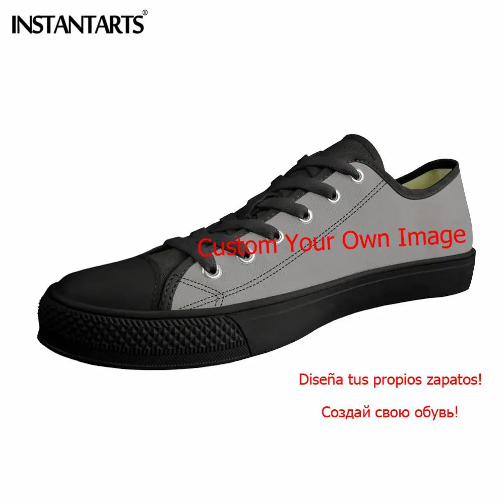 CUSTOM-Z37 INSTANTARTS/модные женские туфли на плоской подошве; обувь в африканском стиле для девочек; Вулканизированная обувь; Прогулочные кроссовки со шнуровкой; парусиновая обувь с низким верхом; Afro - Цвет: CUSTOM-Z37