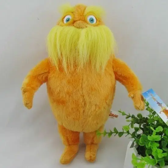 Lorax 30cm Lorax Bar-ba-loots Pipsqueak мягкая плюшевая игрушка подарок - Цвет: Lorax 30cm