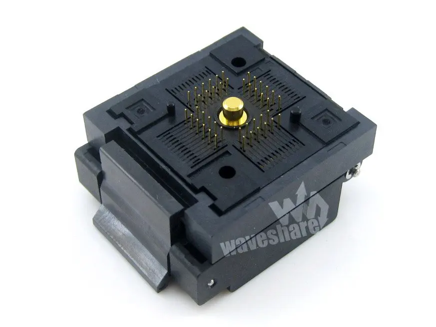 QFN44 MLP44 MLF44 QFN-44BT-0.65-01 QFN Enplas IC Test Socket Adapter 0.65mmPitch Free Shipping | Электроника