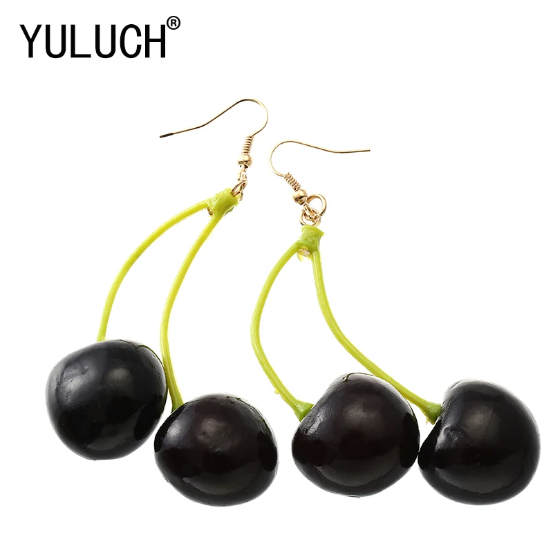 Новый двухцветный кулон в виде ягоды YULUCH серьги для женщин пляжные украшения