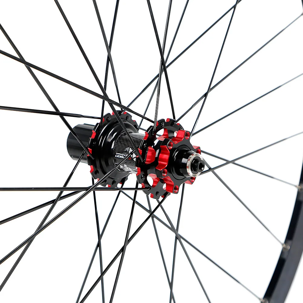 STK275 Aluminum Alloy 27.5Inch Wheelset Mountain Bike Rim Sealed Bearing Carbon Fiber Hub With Anti-cursor Wheel Set | Спорт и