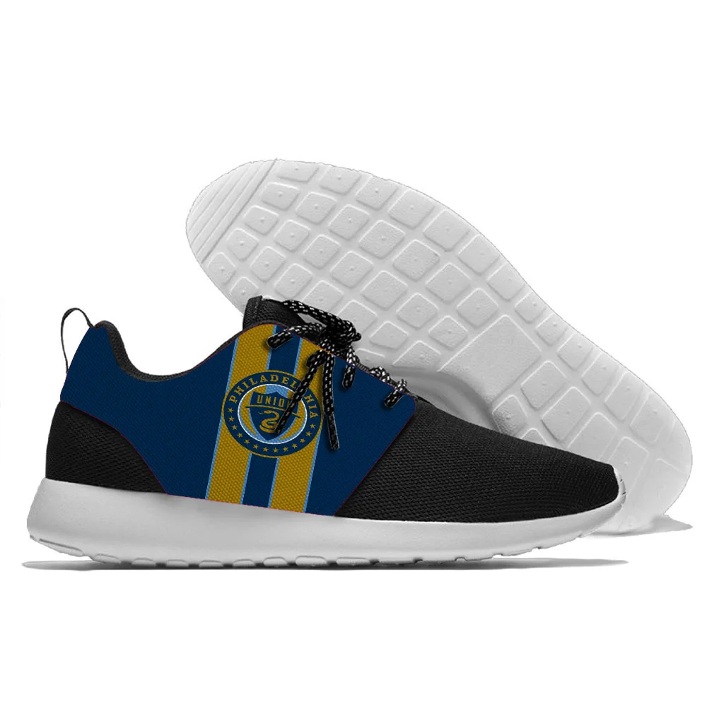 New top Men's Running shoes with major league soccer Philadelphia players patterned sneakers Women's trendy sneaker | Спорт и