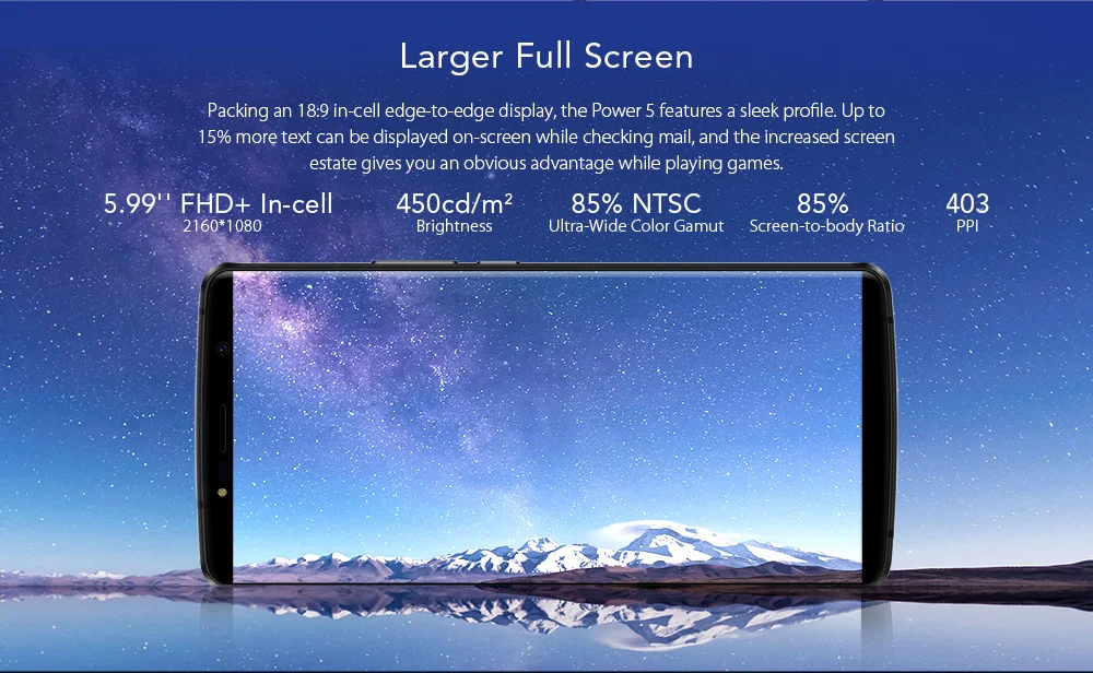 LEAGOO Мощность 5 6 Гб 64 Гб Беспроводной заряжать телефон 5,9" FHD+ безрамочный экран с ips Android 8,1 Octa Core 2X13 Мп Камера 7000 мА/ч, Батарея OTG 4G мобильный телефон