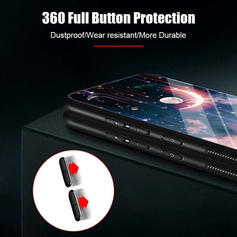 Чехол для телефона Huawei Y6 2018 силиконовый чехол Honor 9 10 7A Play P умный стеклянный Mate 20 Lite