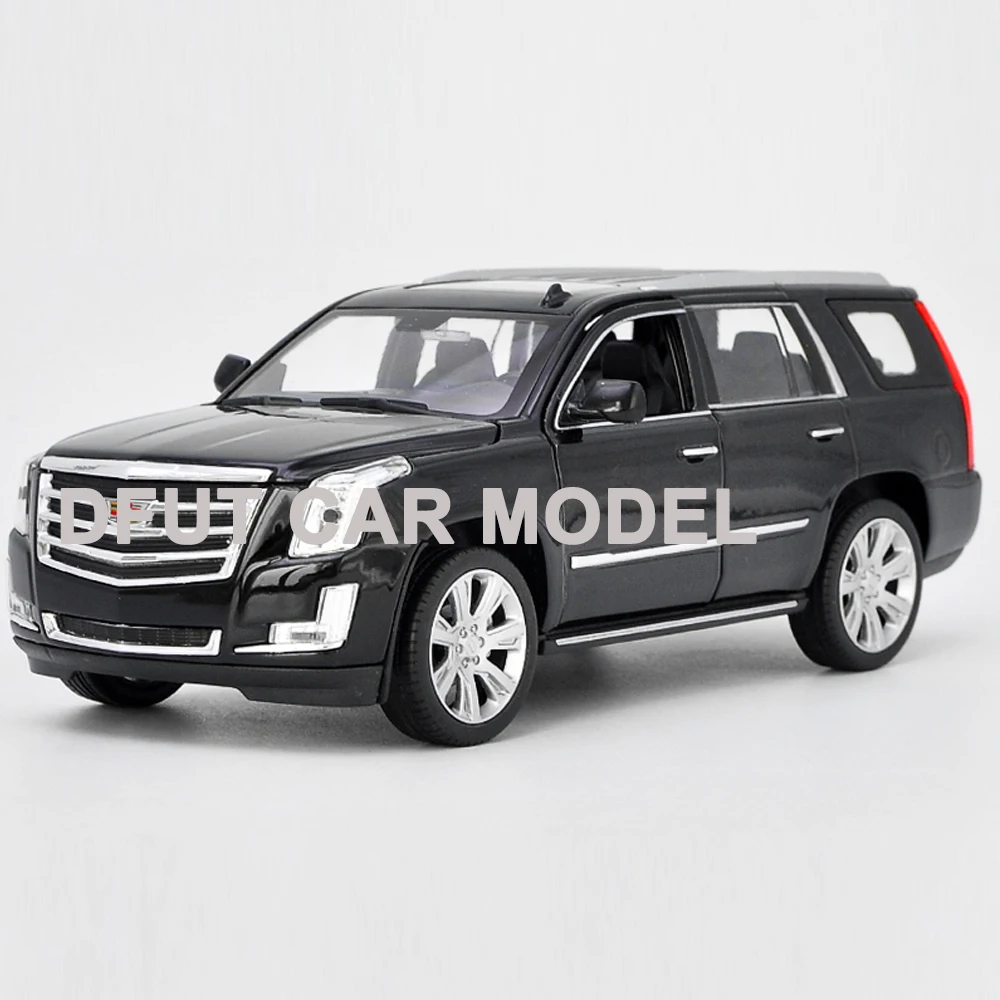 

Diecast 1:24 Alloy Pull Back Toy Vehicles 2017 Escalade Car Model Of Children's Toy Cars Original Authorized Authentic Kids Toy