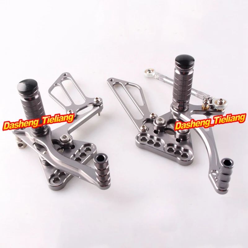 Adjustable Shift Foot Pegs Rear Set Footrests Replacement Kit For Suzuki GSX-R / GSXR1000 2005-2006 Motorcycle Accessory Parts | Автомобили