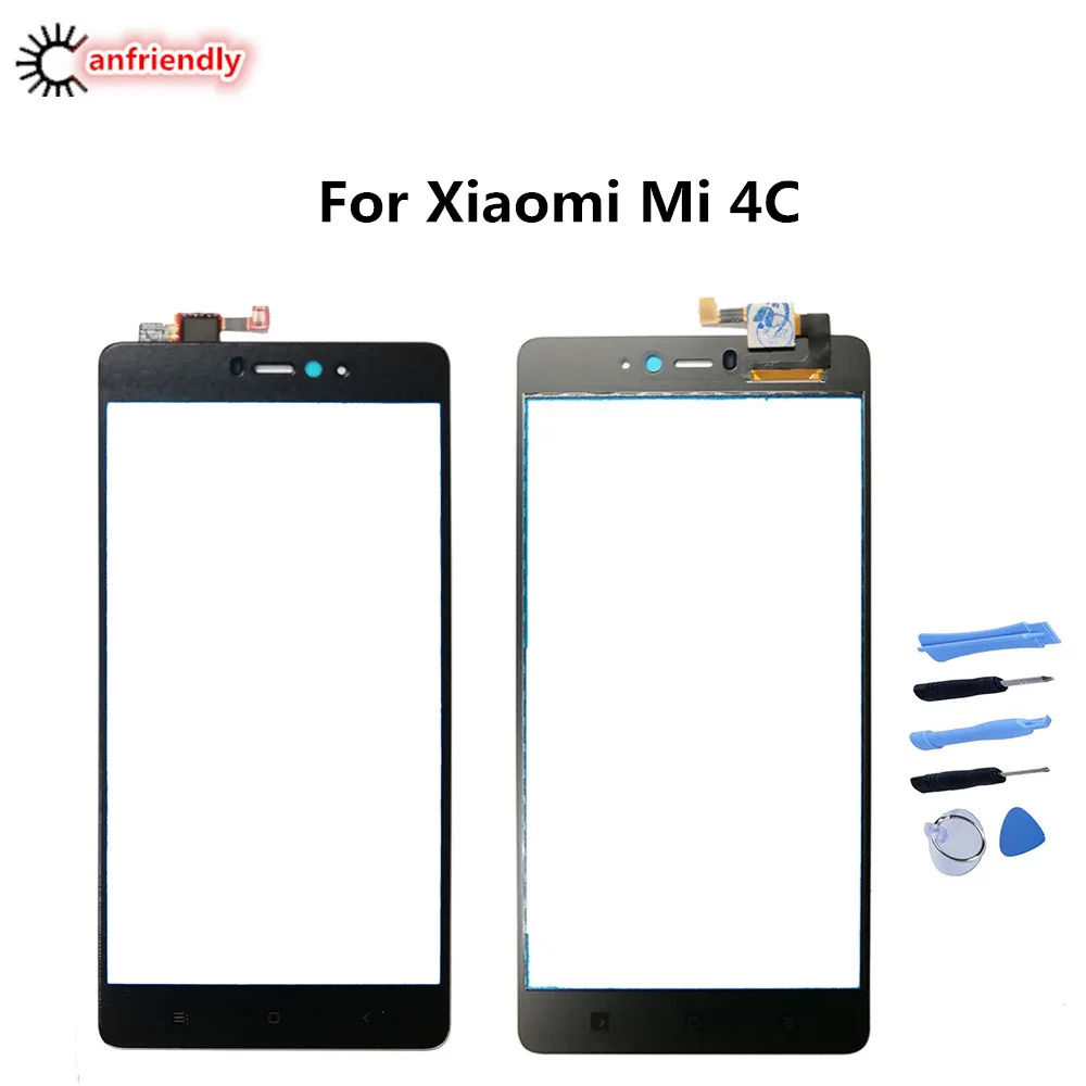 Для Xiaomi Mi 4C Mi4c сенсорный экран Ремонт Замена Сенсорная панель аксессуары для