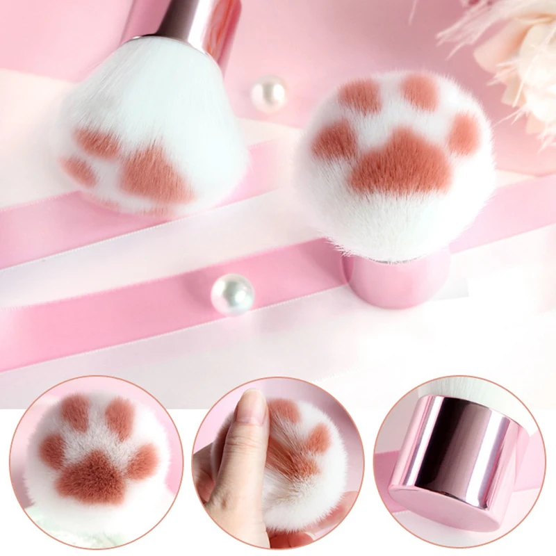 1 шт. Кошачий коготь кисти для макияжа разных форм искусственных волокон волос