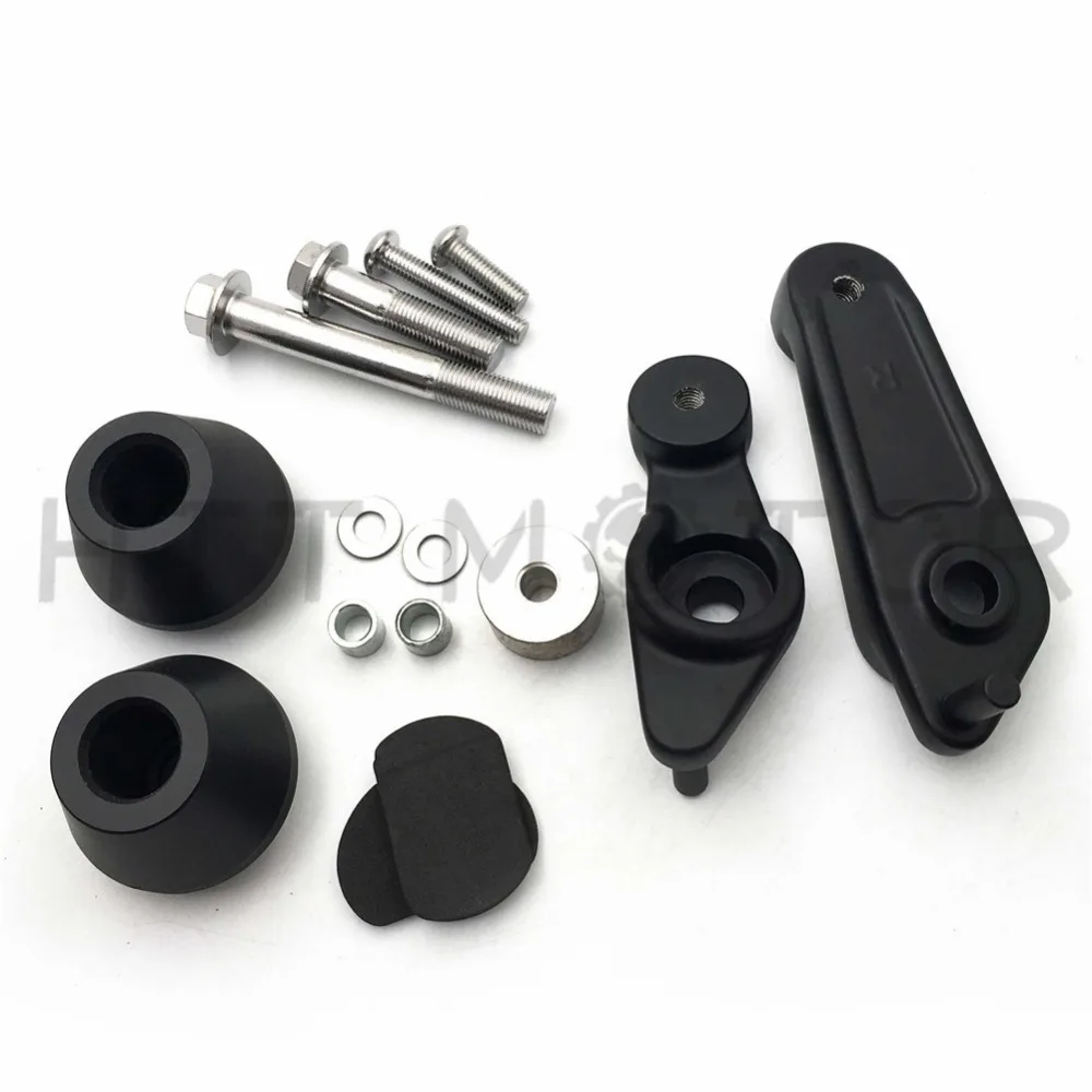 Aftermarket Бесплатная доставка мотоцикл части Нет Cut рамки слайдер для Yamaha 2009 2010 2011 2012