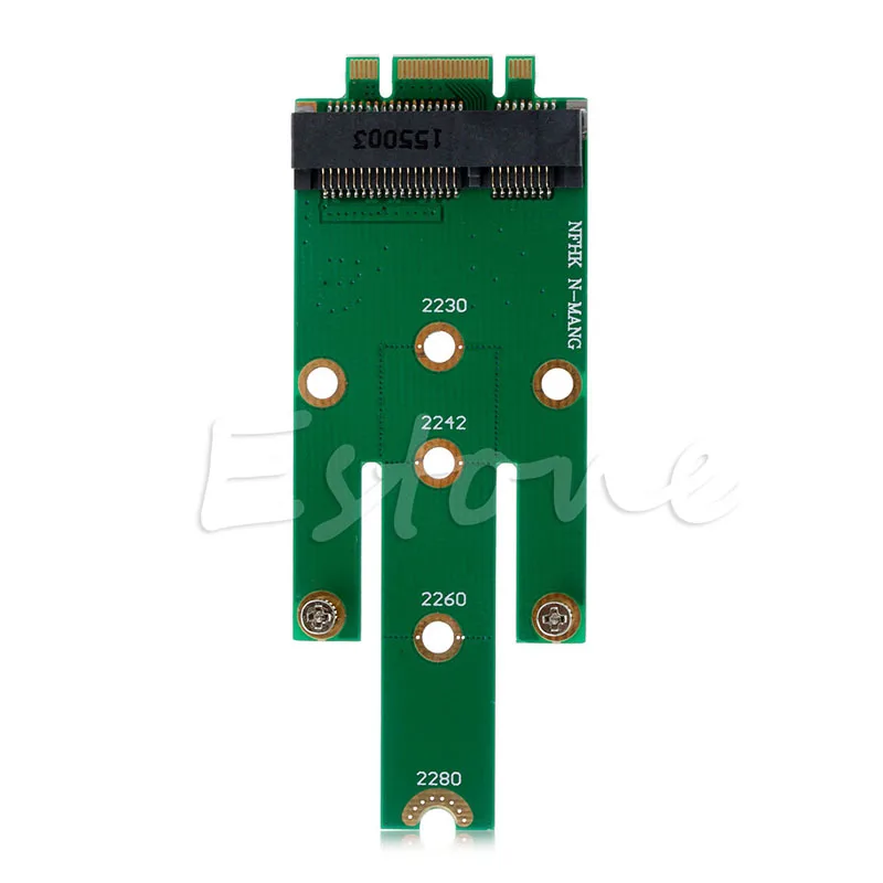 

New mSATA Mini PCI-E 3.0 SSD to NGFF M.2 B Key SATA Interface Adapter Card