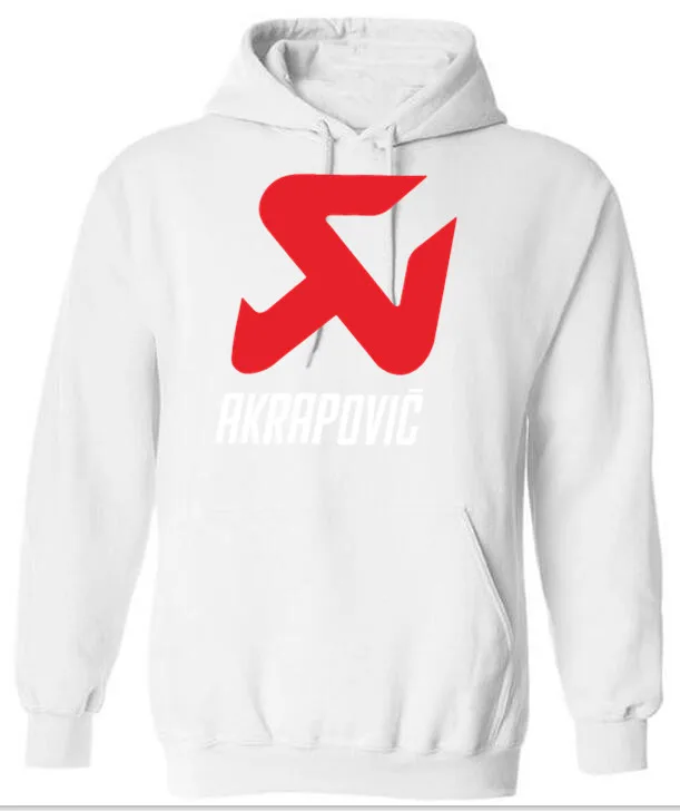 CAMISETA AKRAPOVIC выхлоп мотоцикл мотокросса толстовки брендовая одежда 2019 | Мужская