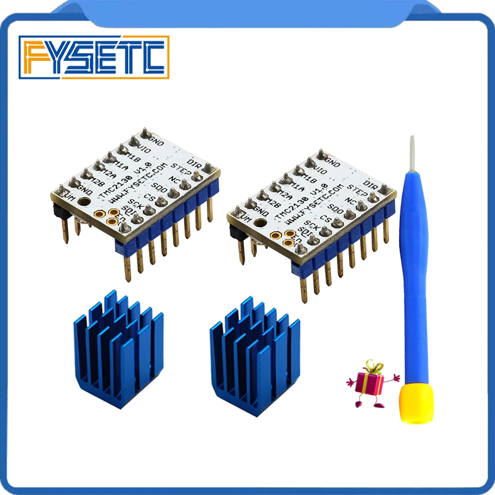 1 шт. TMC2130 шаговый двигатель бесшумный драйвер силовая трубка Stepstick Встроенный ток