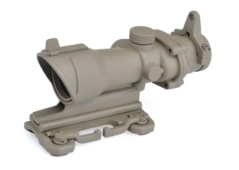 AIM-O ACOG 4*32 охотничий прицел с QD креплением оптические прицелы охотничий Снайперский прицел с 20 мм креплением охотничий прицел оптический прицел AO5314 - Цвет: DE