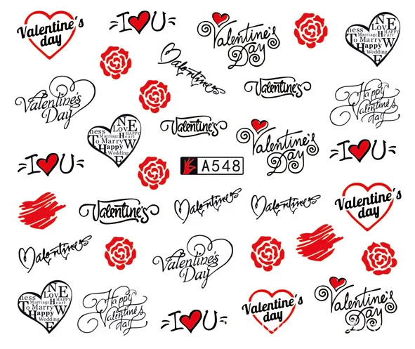 50 Sheets Nail Art Water Transfer Stickers Mixed Designs Beauty Flower Watermark On Nails Tips Decals Wraps Nail Art Tools