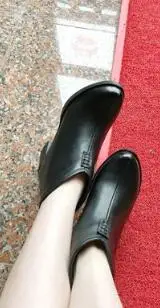 GKTINOO/женские ботильоны на высоком каблуке; женские ботинки из натуральной кожи; женская обувь из мягкой воловьей кожи; ботильоны на молнии; zapatos mujer