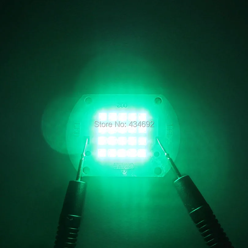 Высокая мощность 60 Вт Epileds Cyan 490nm 30-34V 700-1200mA светодиодный излучатель лампа для DIY