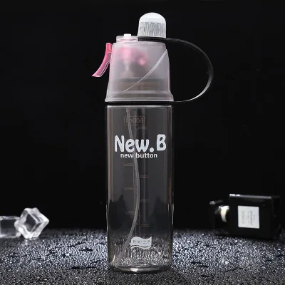 Black Поход на природу походный чайник спрей Спортивная бутылка для воды пляжный чайник герметичная походная портативная бутылочка для бега - Цвет: Black