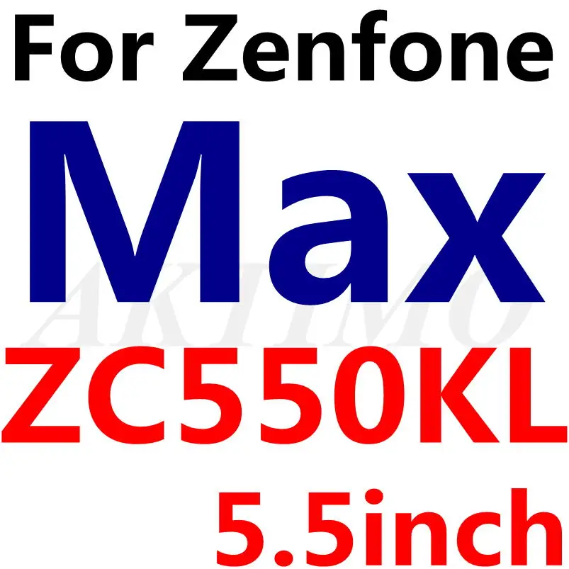 Закаленное стекло 9H 0,26 мм для asus Zenfone Peg asus 3X008 GO tv ZB500KL ZB450KL 2 Laser ZE500KL 3 Max защитная пленка Sklo чехол - Цвет: Max