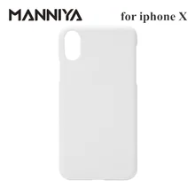 MANNIYA 3D Sublimation Blank white Phone Cases for iphone X XS XR XS MAX Free Shipping! 100pcs/lot