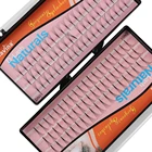 Веерные ресницы 2D-6D 0,10c, 1 коробка, норковые ресницы полуперманентные, без узлов, ручная работа, косметика для быстрого нанесения макияжа