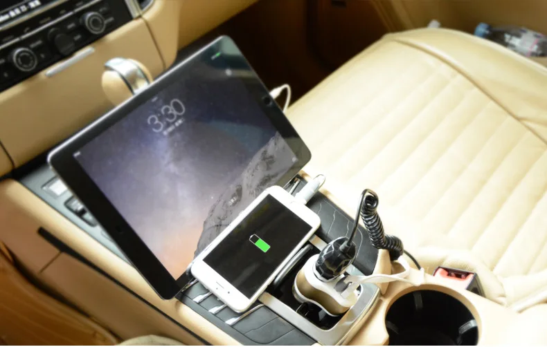 Автомобильное зарядное устройство SUOZUN прикуриватель с 2 портами USB 1 А