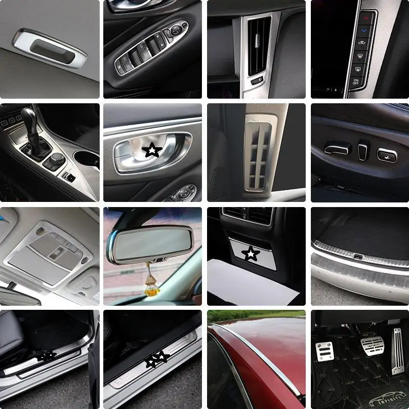 Задние панели система управления педалью выход кондиционера интерьер авто